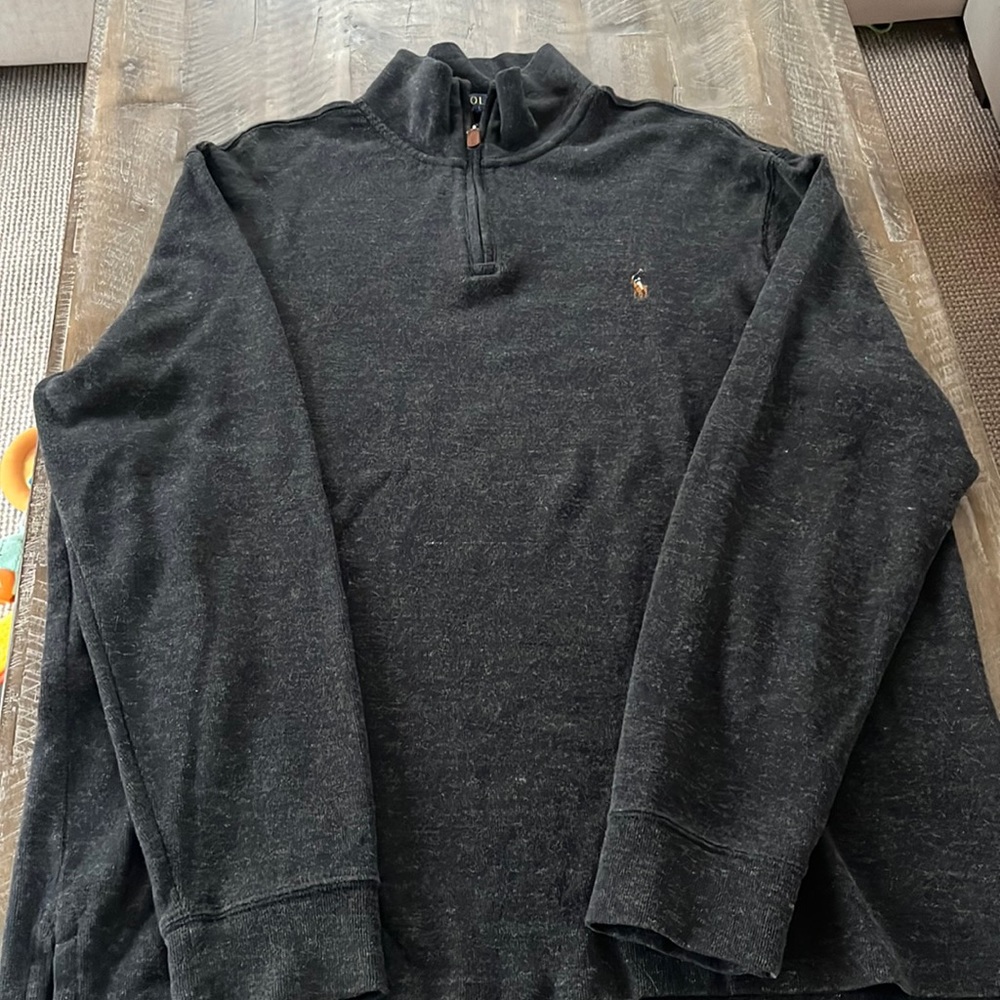 Polo Ralph Lauren Men's Classic Estate-Rib Quarter-Zip Pullover Sweater